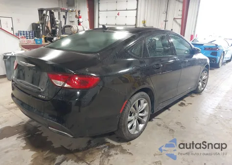 2015 Chrysler 200 S from USA, damaged, VIN 1C3CCCBG3FN542936